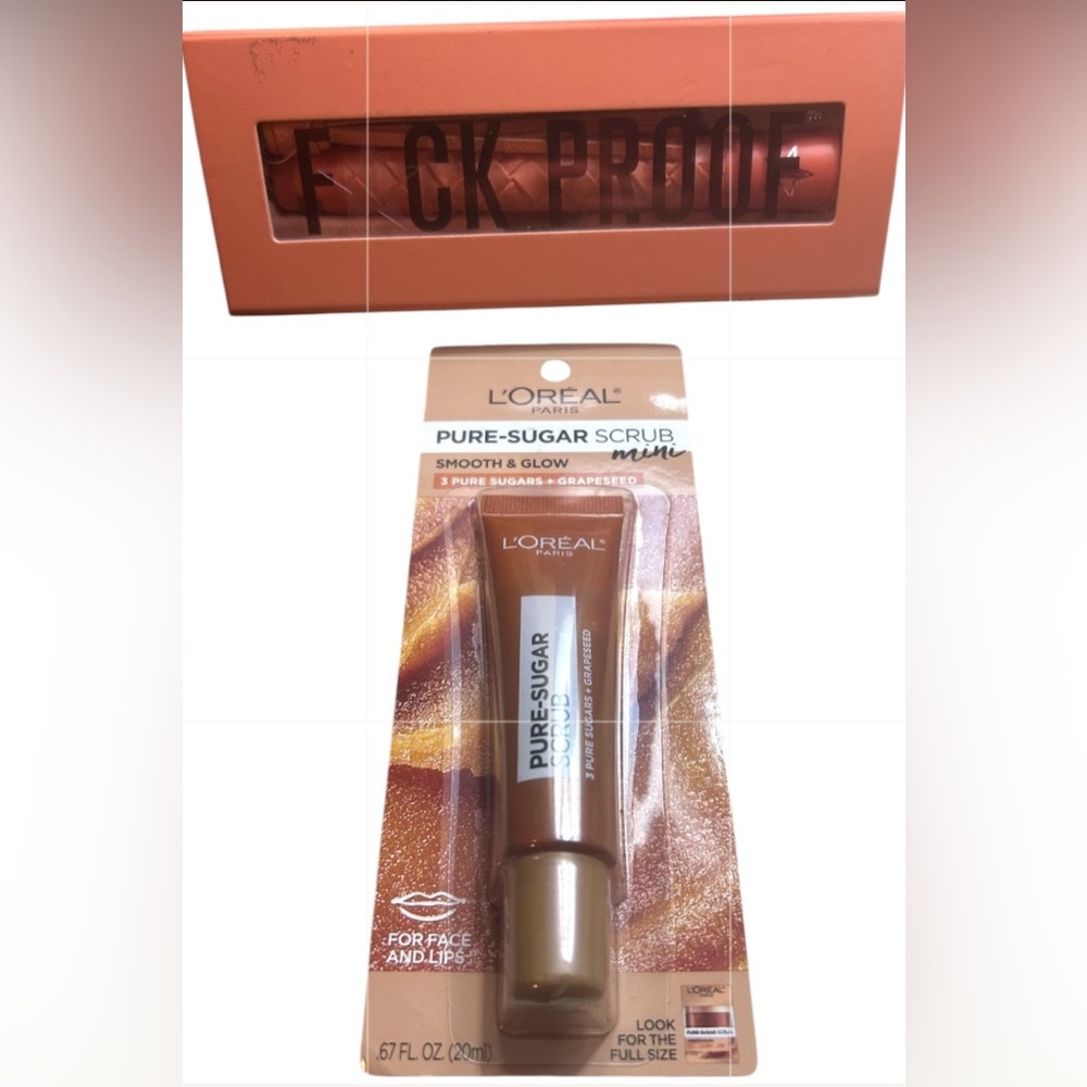 Jeffree Star Mascara And L’Oreal Sugar Scrub Bundle Both NWT